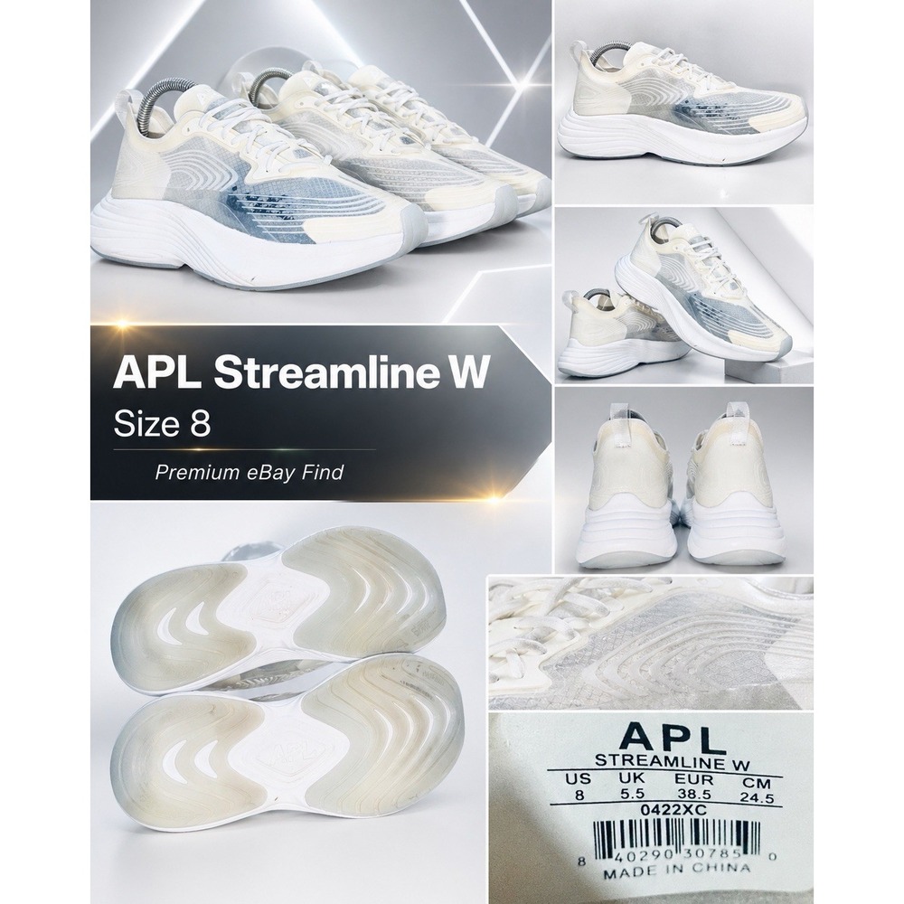 APL Women's Streamline running shoe. Size 8. 0422XC